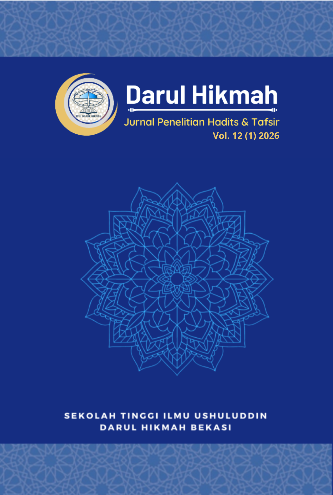 					View Vol. 12 No. 6 (2026): Darul Hikmah: Jurnal Penelitian Hadits dan Tafsir (Article in Press)
				